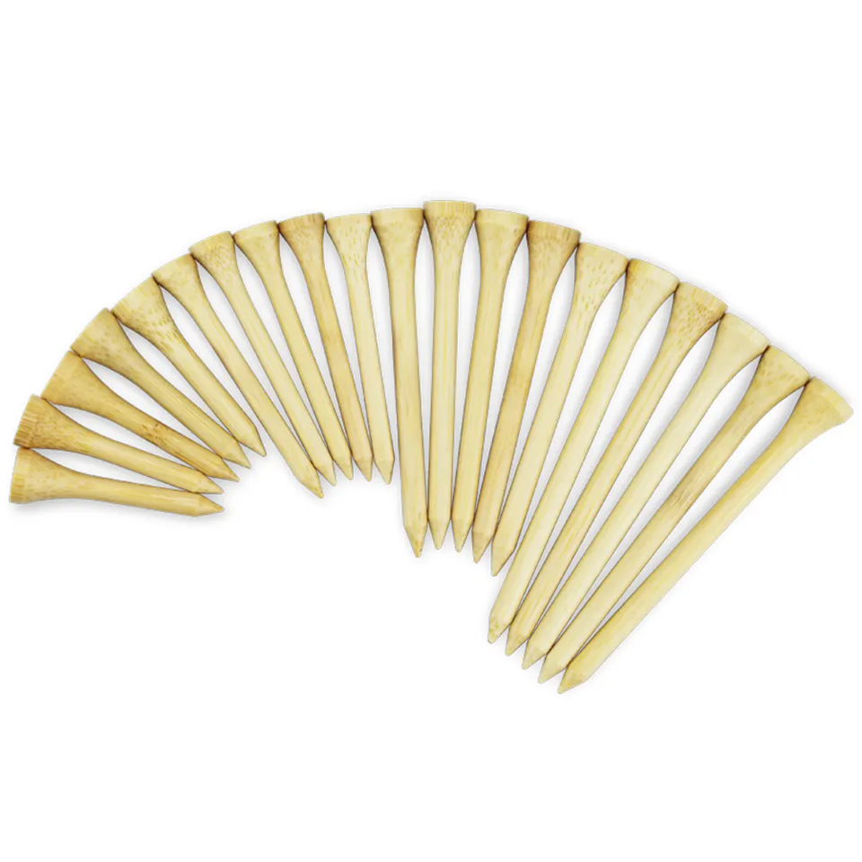 go green wood golf tees